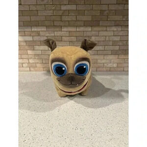 Disney Store Puppy Dog Pals Rolly Plush 12 inch Stuffed Animal Pug b38